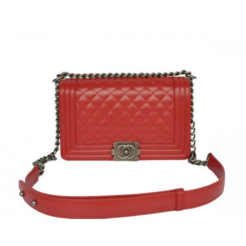 Chanel Le Boy Flap Válltáska A67086 Piros