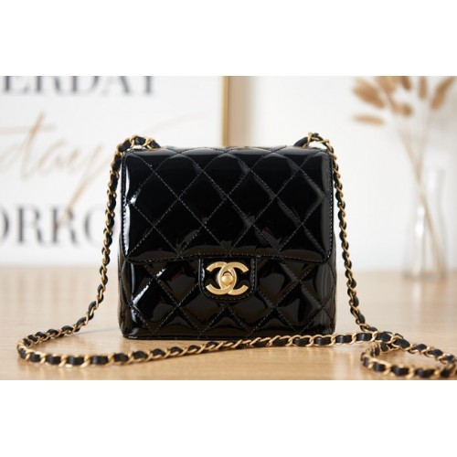 Chanel MINI FÜLES TÁSKA AS3647 fekete