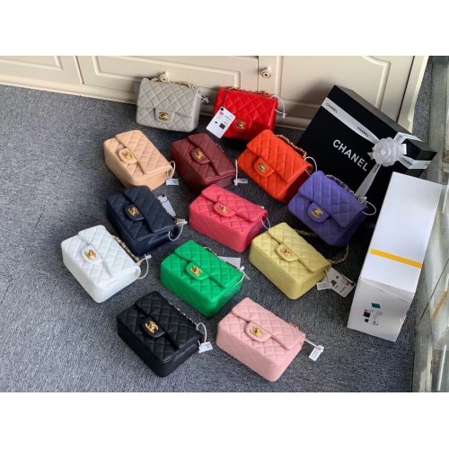 Chanel MINI Flap Bag Eredeti Kaviár Bőr 1115