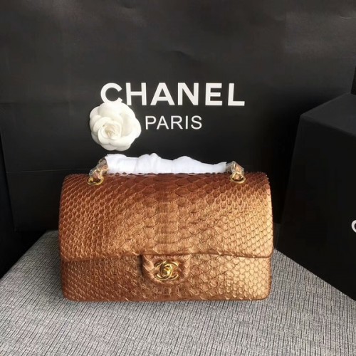 Chanel eredeti Python bőr válltáska CF1112R