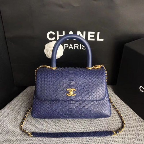 Chanel eredeti Python bőr táska 8119B