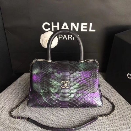 Chanel eredeti Python bőr táska 8119C