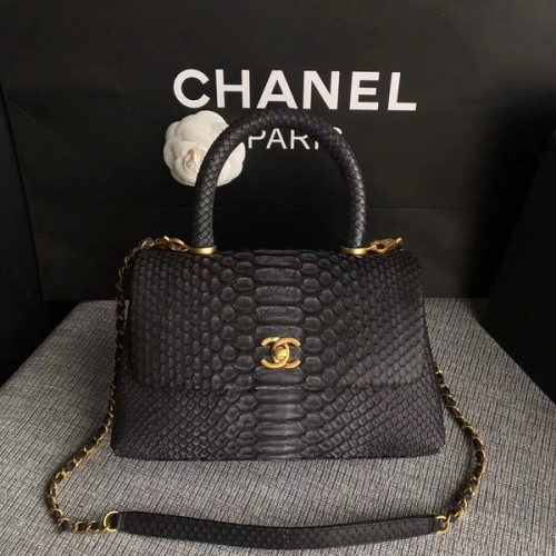 Chanel eredeti Python bőr táska 8119E