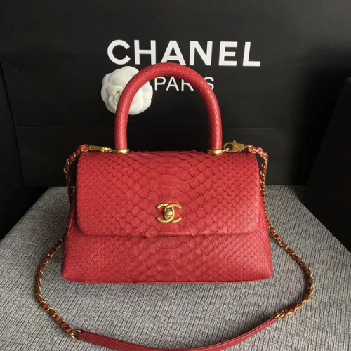 Chanel eredeti Python bőr táska 8119I