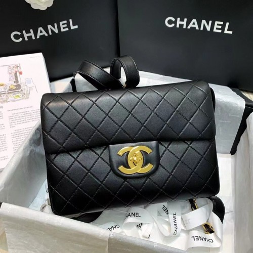 Chanel eredeti bőr táska AS2655 fekete
