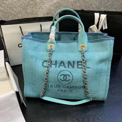 Chanel bevásárlótáska A66941 égkék