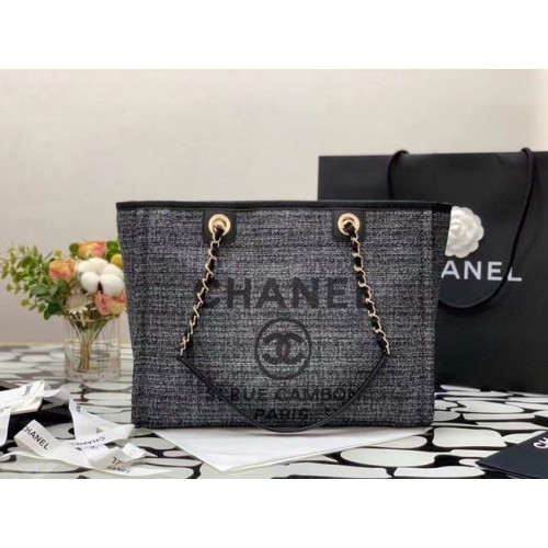 Chanel bevásárlótáska MM A67001 fekete