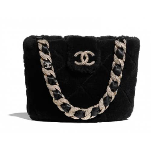 Chanel vödör alakú táska AS2257 Fekete