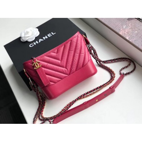 Chanel gabrielle kis hobo táska A91810 rózsaszín