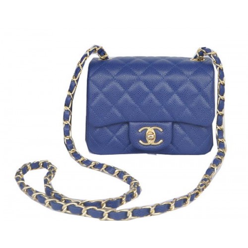 Chanel mini klasszikus fedeles táska Royal Canadian Pattern 1115 arany
