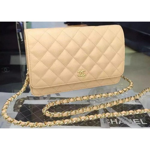 Chanel mini Flap Bag Cannage Pattern A8373 Sárgabarack