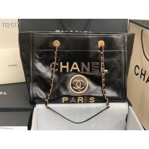 Chanel bevásárlótáska A67001 fekete
