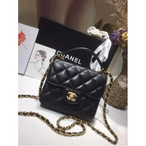 Chanel kis táska 8817 fekete