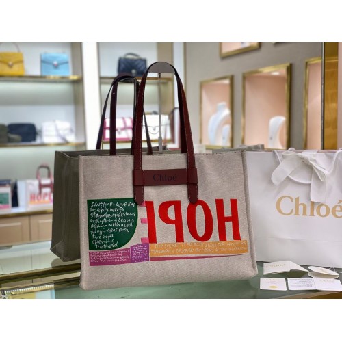 Chloe szövetbőr 6C011 barna