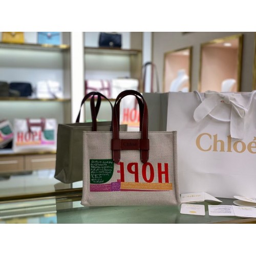 Chloe szövetbőr 6C013 barna