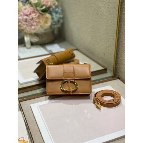 DIOR 30 MONTAIGNE TÁSKA Borjúbőr mini M9204U barna