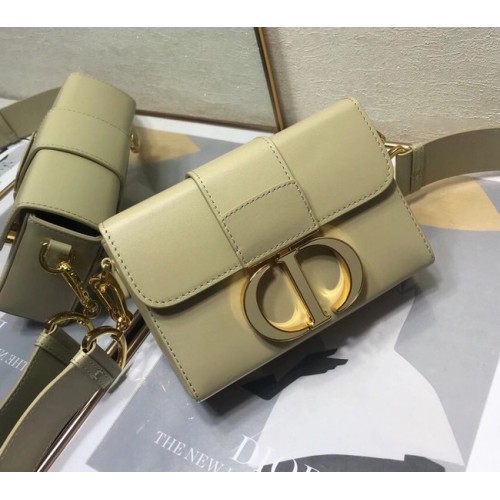 DIOR 30 MONTAIGNE BOX TÁSKA Menta Bézs Doboz Borjúbőr M9204U