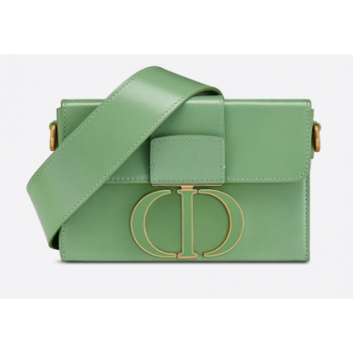 DIOR 30 MONTAIGNE BOX TÁSKA Menta Zöld Doboz Borjúbőr M9204U