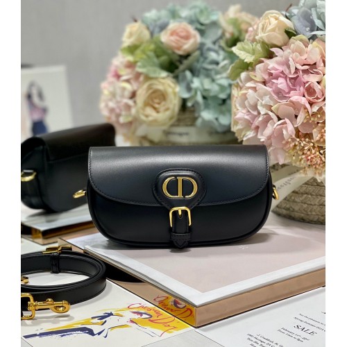 DIOR BOBBY EAST-WEST TÁSKA BORJÚBŐR M9317S Fekete