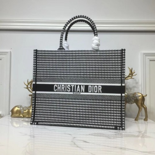 DIOR HÍMZETT VÁSZON KÖNYVTÁSKA C1286 Thousand Bird