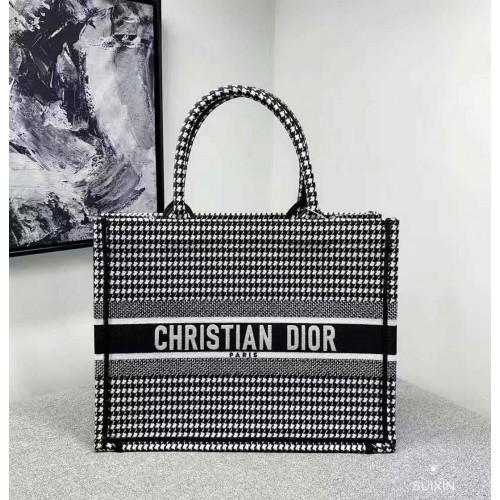 DIOR HÍMZETT VÁSZON KÖNYVTÁSKA C1287 Thousand Bird