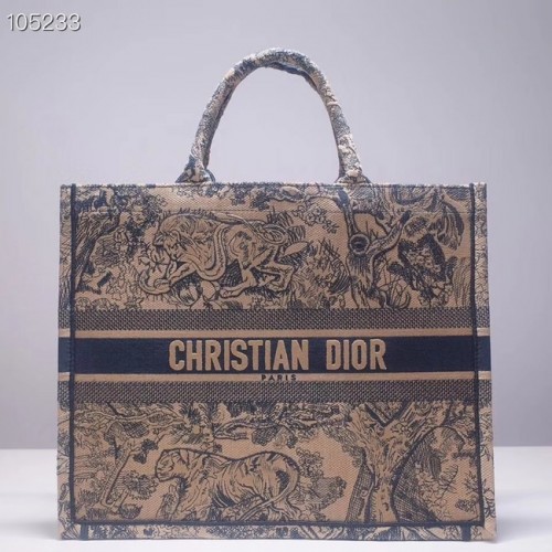 DIOR BOOK TOTE BAG TOILE DE JOUY M1286ZT zöld