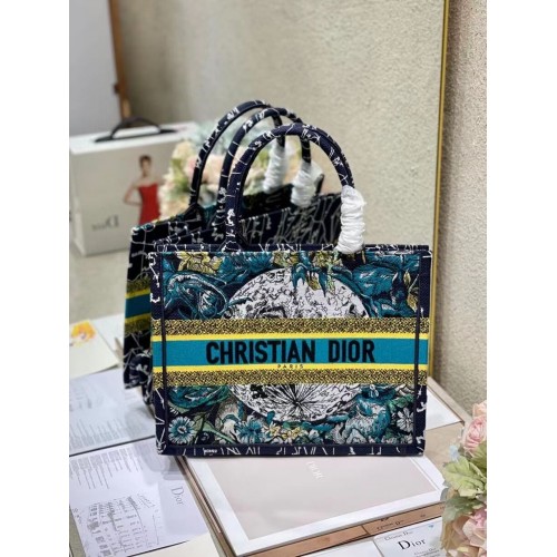 DIOR KÖNYVTÁSKA Kék Dior Csillagkép Mintás M1296ZR