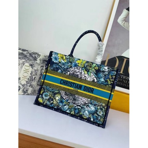 DIOR KÖNYVTÁSKA Kék Dior Csillagkép Mintás M1297ZR