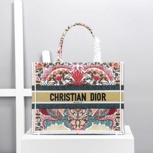 DIOR KÖNYVTÁSKA Latte Többszínű Dior Zodiac Hímzés M1287Z-1