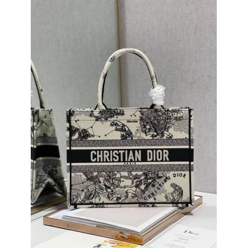 DIOR KÖNYVTÁSKA Latte Többszínű Dior Zodiac Hímzés M1296ZR