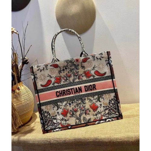 DIOR KÖNYVTÁSKA Többszínű Hímzés M1286ZR