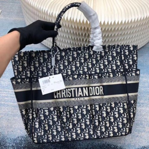 DIOR strandtáska CANVAS C0175 KÉK