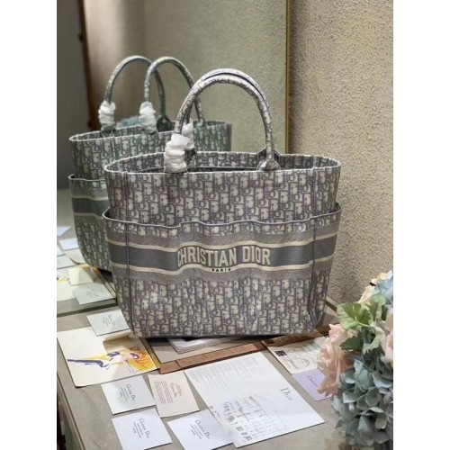 DIOR strandtáska CANVAS C0175 SZÜRKE