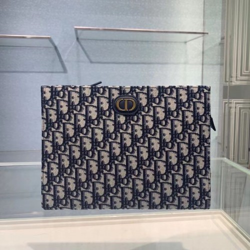 DIOR Oblique Embroidered C2107 kék