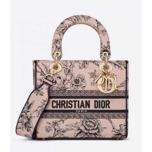 DIOR púder rózsaszín Dior Jardin Botanique hímzés M0565O