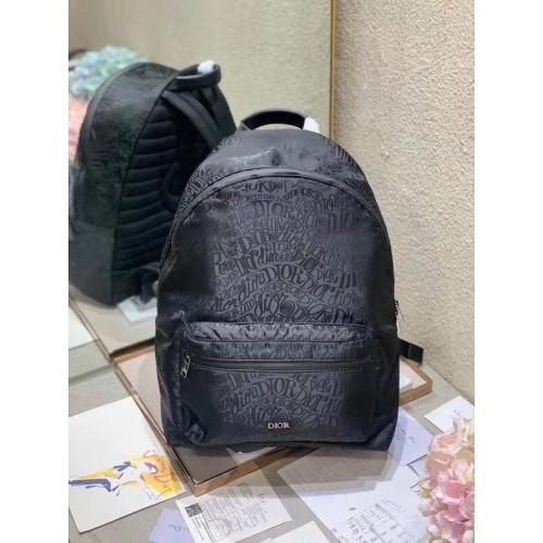 DIORTRAVEL HÁTIZSÁK Dior Oblique Technical Jacquard C0064 fekete