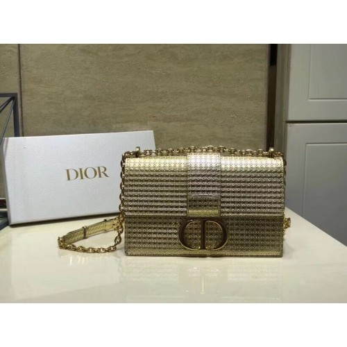 Dior 30 MONTAIGNE SIMA BORJÚBŐR FÜLES TÁSKA C9230 arany