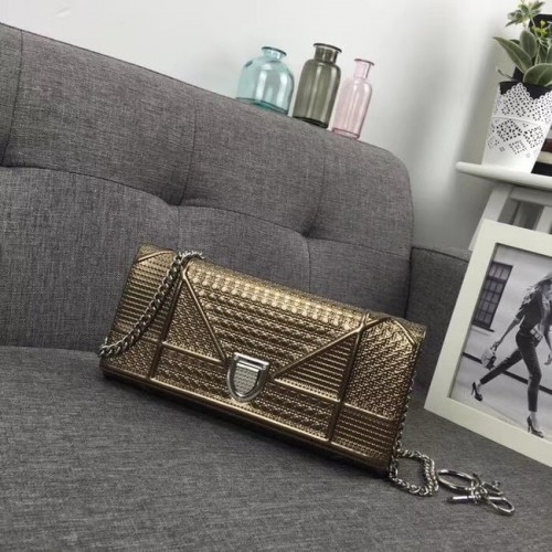 Dior Eredeti Marhabőr Mini Válltáska 3780 Bronz