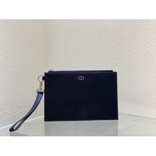 Dior kis báránybőr pénztárca C6113 fekete