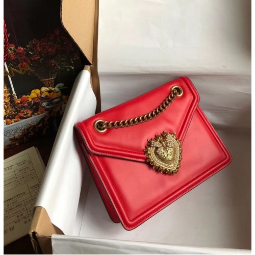 Dolce & Gabbana borjúbőr 4046 piros