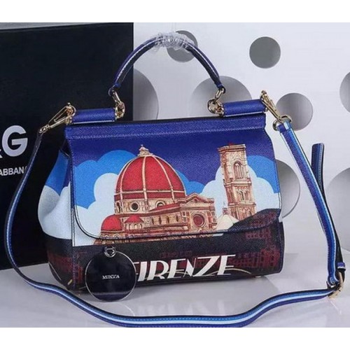 Dolce & Gabbana SICILY táska borjúbőrből BB4137TAG