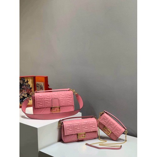 FENDI BAGUETTE nagy válltáska 8BR771A Rózsaszín