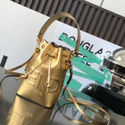 FENDI Mon Tresor bőr minitáska 8BS010AC arany