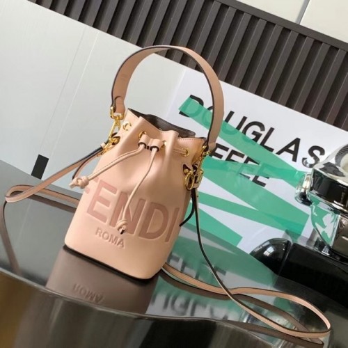 FENDI Mon Tresor bőr minitáska 8BS010AC rózsaszín