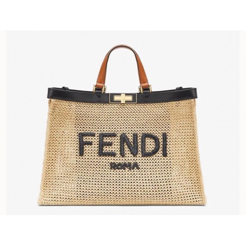FENDI LITTLE ICONIC Bőrtáska 8BN245 Bézs