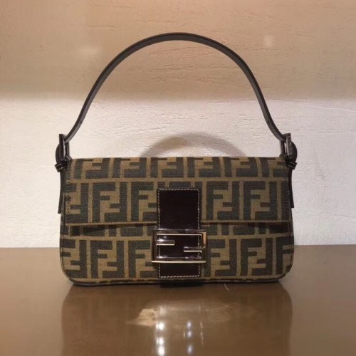 FENDI Vintage BAGUETTE Válltáska 83018 Barna