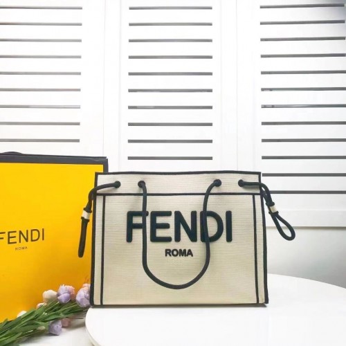 FENDI Vászon Táska F6501 Szürke