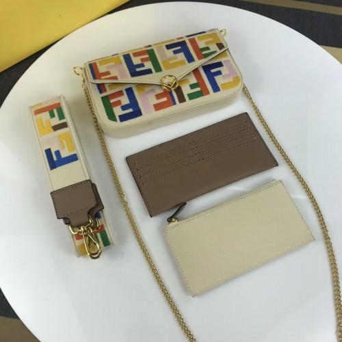 FENDI szövettáska F1230 Bézs