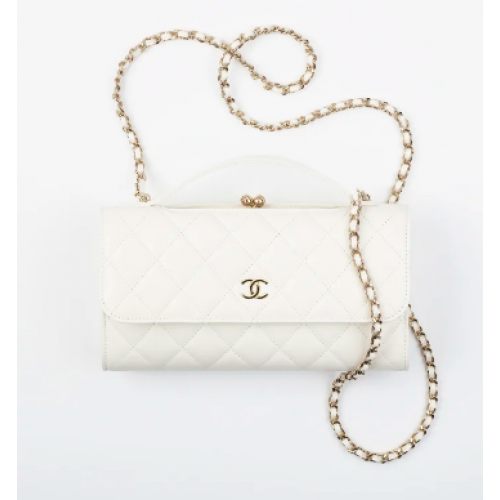 LÁNCOS FÜLES TELEFONTARTÓ AS2875 FEHÉR