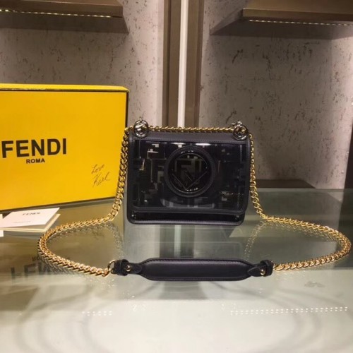 Fendi KAN IF SMALLPU táska 8BT286A7T fekete